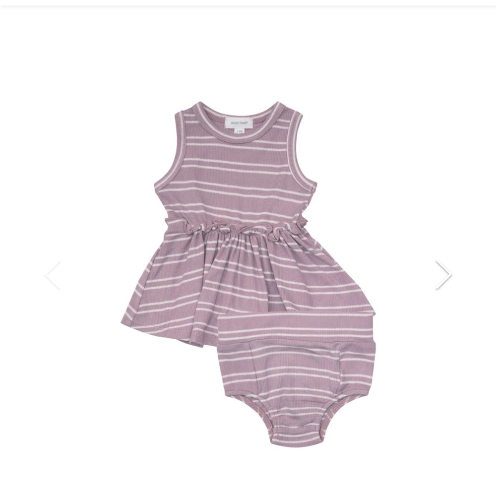 NWT Lilac Rib Set by Angel Dear